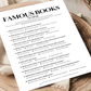 Famous Books Trivia - Book Club Edition