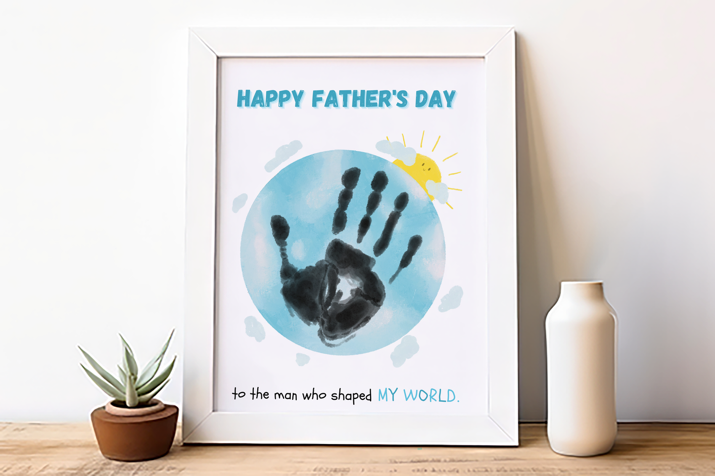 Father's Day Handprint Art