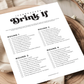 Icebreakers Party Game - Drink If
