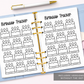Birthday Tracker (Planner Insert)