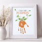 Fall - Cutest Little Pumpkin Handprint Art