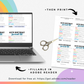 40th Birthday Survival Kit Tags