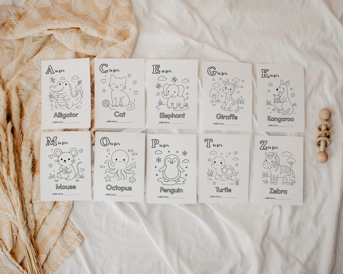 Baby's First ABC Coloring Book