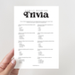 Family Reunion - Trivia