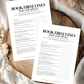 Book First Lines Trivia - Book Club Edition