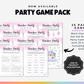 Slumber Party Scavenger Hunt