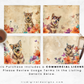 German Shepherd Puppy - Junk Journal & Scrapbooking Paper