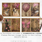 Pink Steampunk - Junk Journal & Scrapbooking Paper