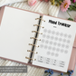 Chinese Blossoms Mood Tracker (Planner Insert)