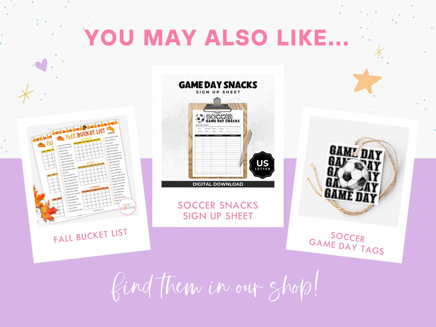 Soccer Game Day Treat Tags