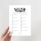 Icebreakers Party Game - Let's Talk Numbers