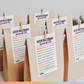 40th Birthday Survival Kit Tags
