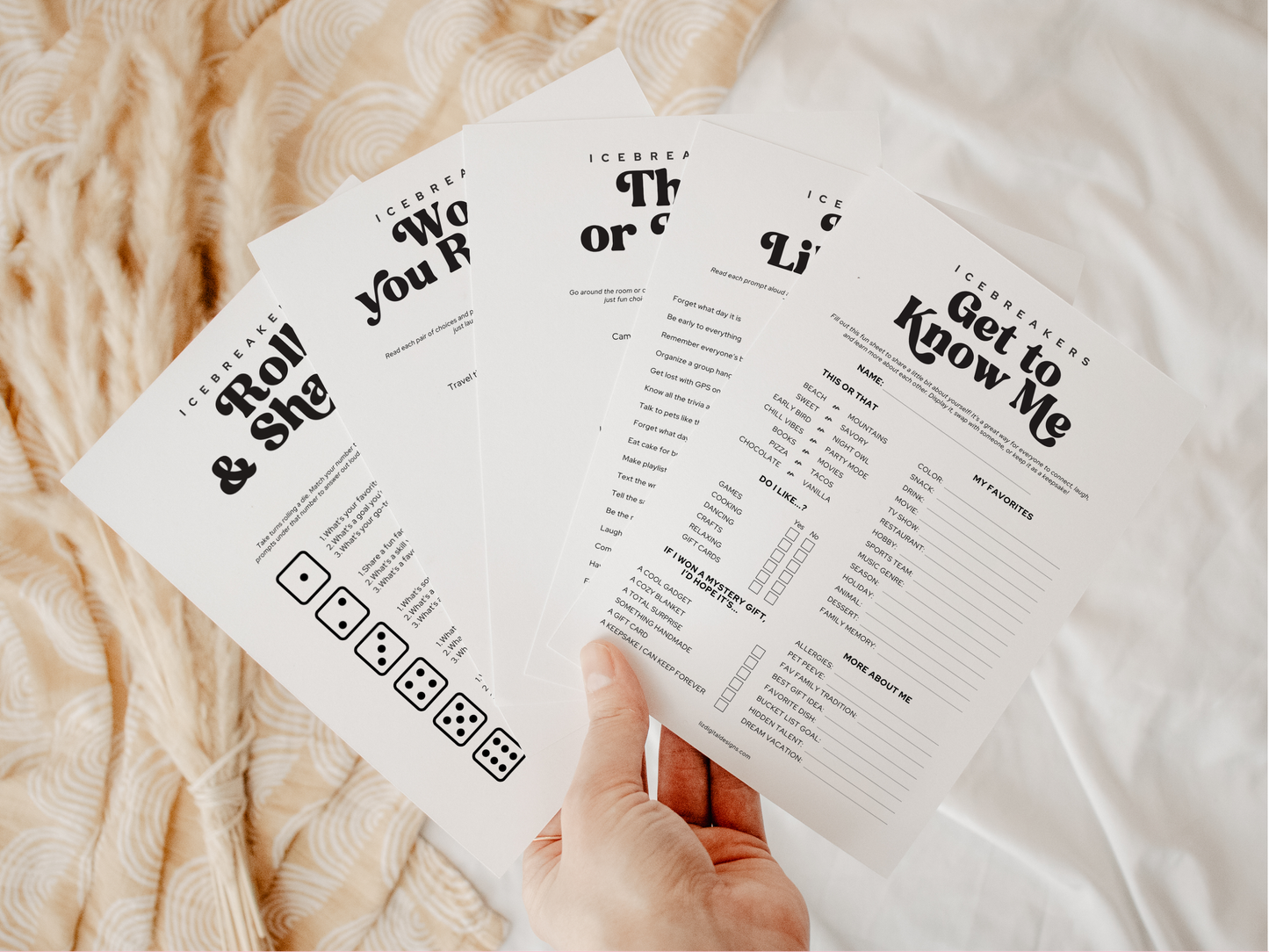 Icebreakers Party Game Pack (25 Games)