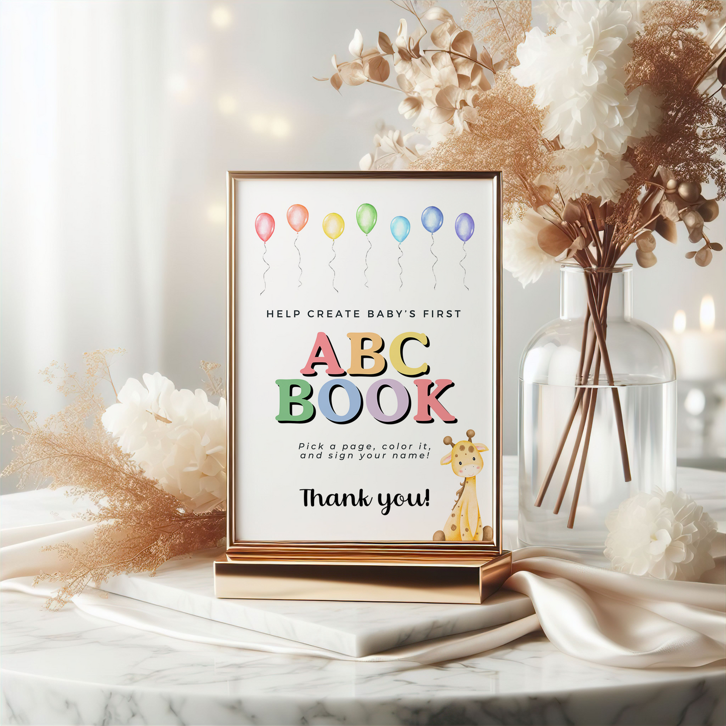 Baby's First ABC Coloring Book