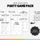 Retirement Party Game Pack (8 Games)