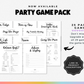 Retirement Party Game - Find the Guest Bingo