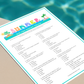 Did You Know? Summer Trivia Game