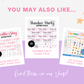 Slumber Party Forbidden Words Game