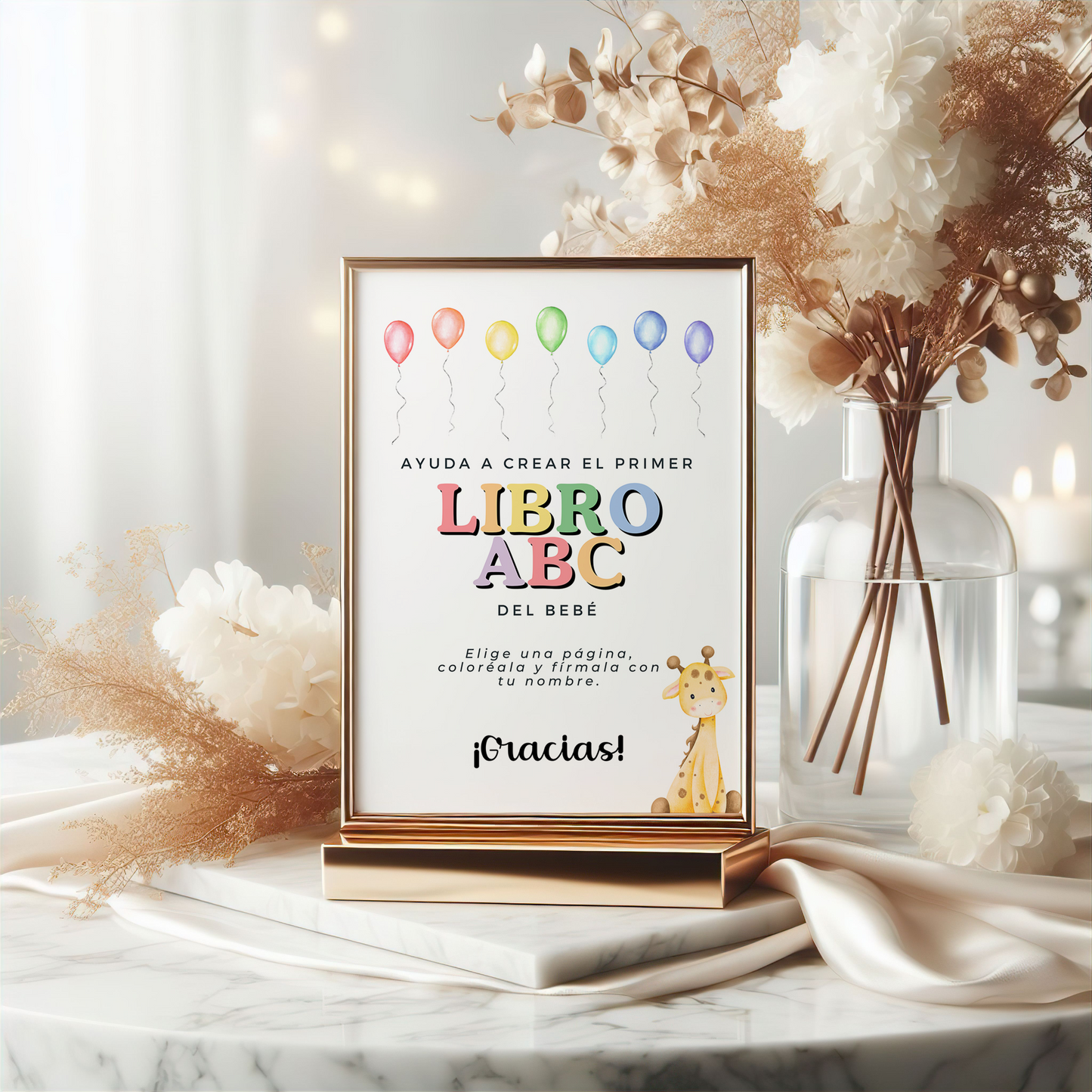 Baby's First ABC Coloring Book in Spanish (El Primer Libro ABC del Bebe)