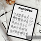 Plants Mood Tracker (Planner Insert)