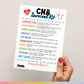 CNA Survival Kit Tags