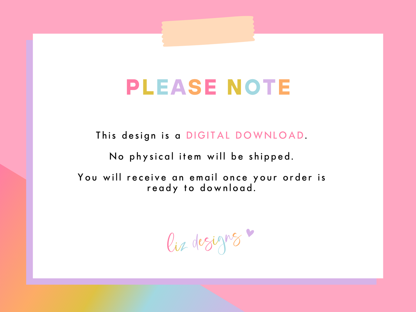 Bridesmaid Survival Kit Tags