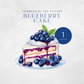 Blueberry Cake - $1 Single Clipart