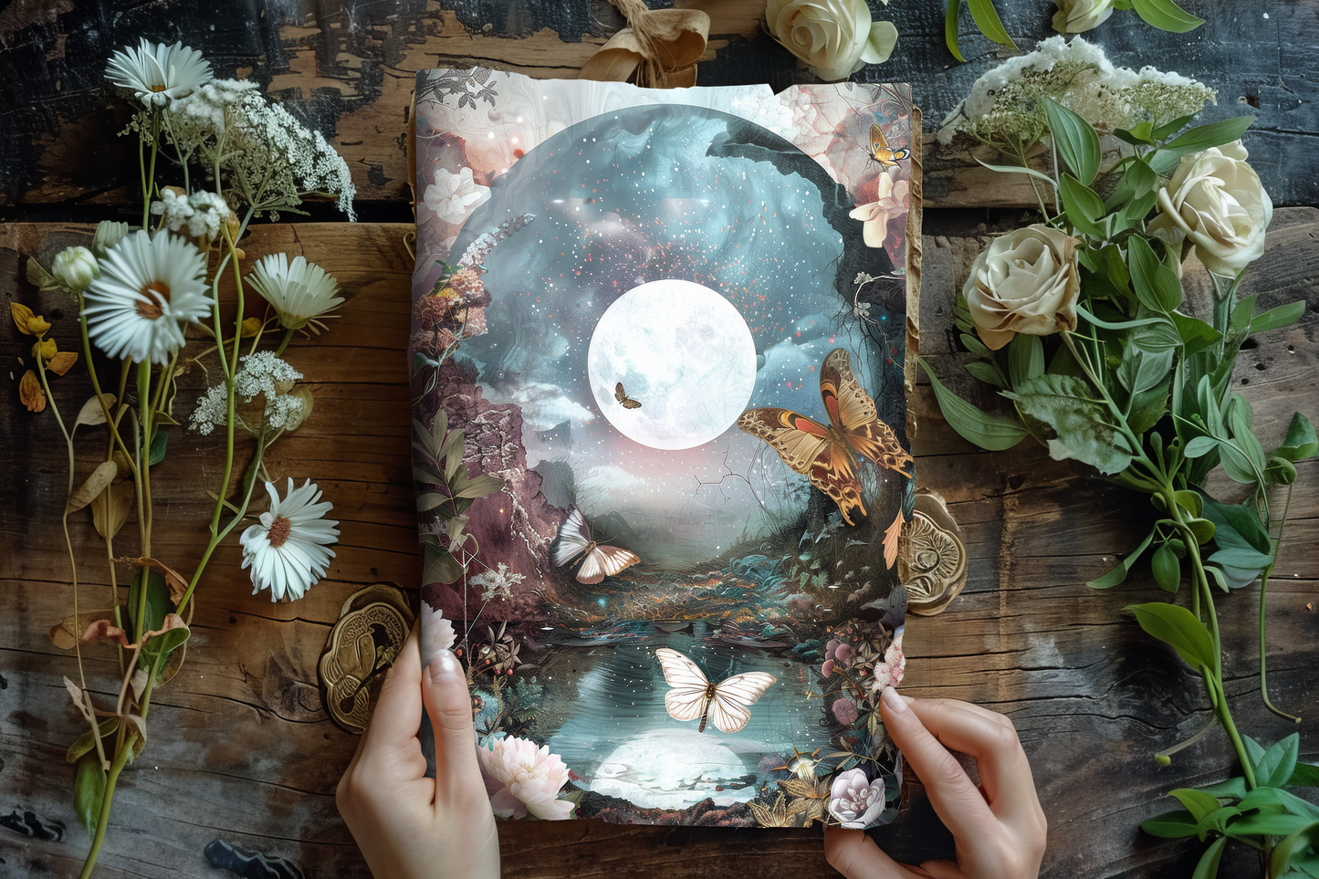 Mystical Moon Vol 2 - Junk Journal & Scrapbooking Papers