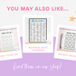 Birthday Tracker (Planner Insert)