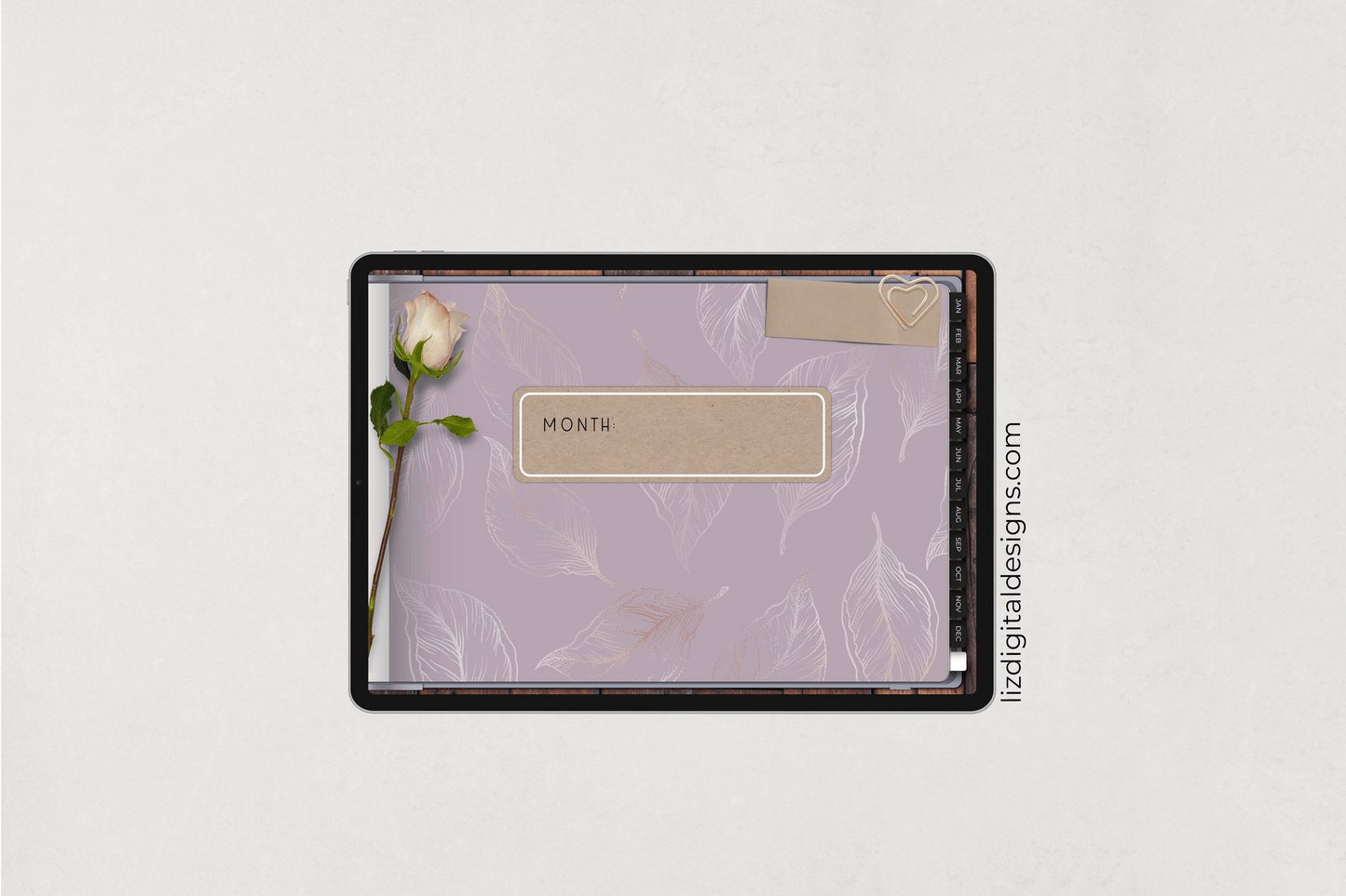 Spring Blossoms Digital Journal [Undated]