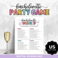 Bachelorette Party Game - Drink If