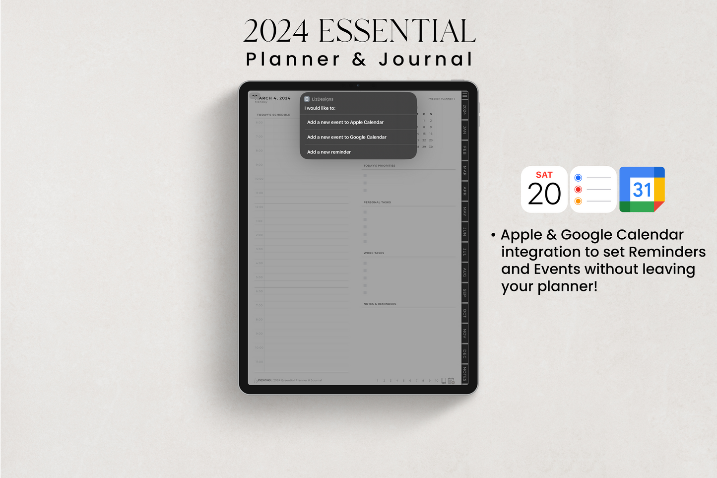 2024 Essential Planner & Journal