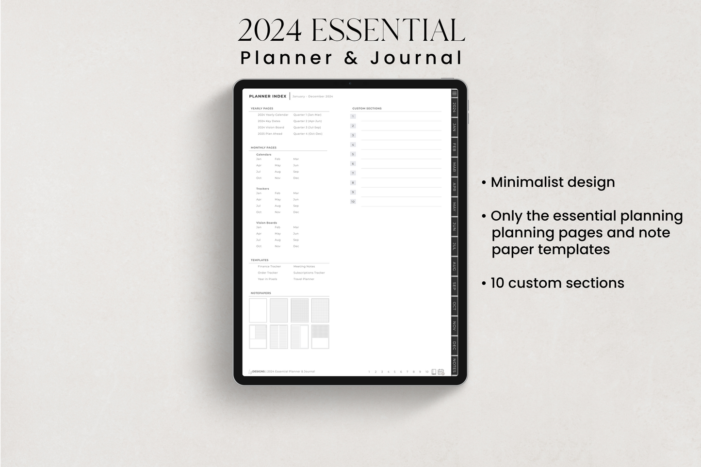 2024 Essential Planner & Journal