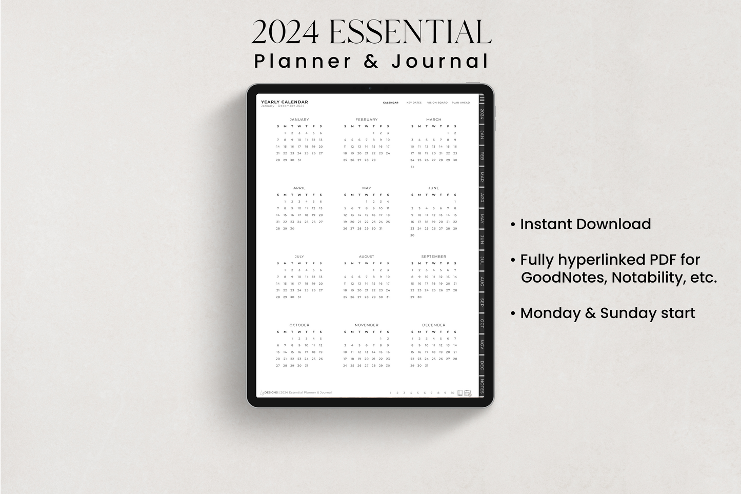 2024 Essential Planner & Journal