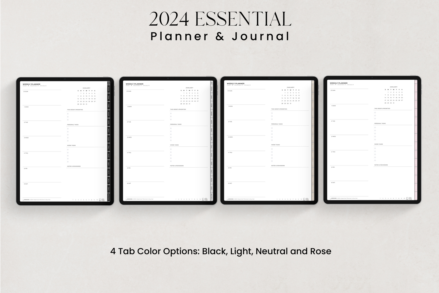 2024 Essential Planner & Journal