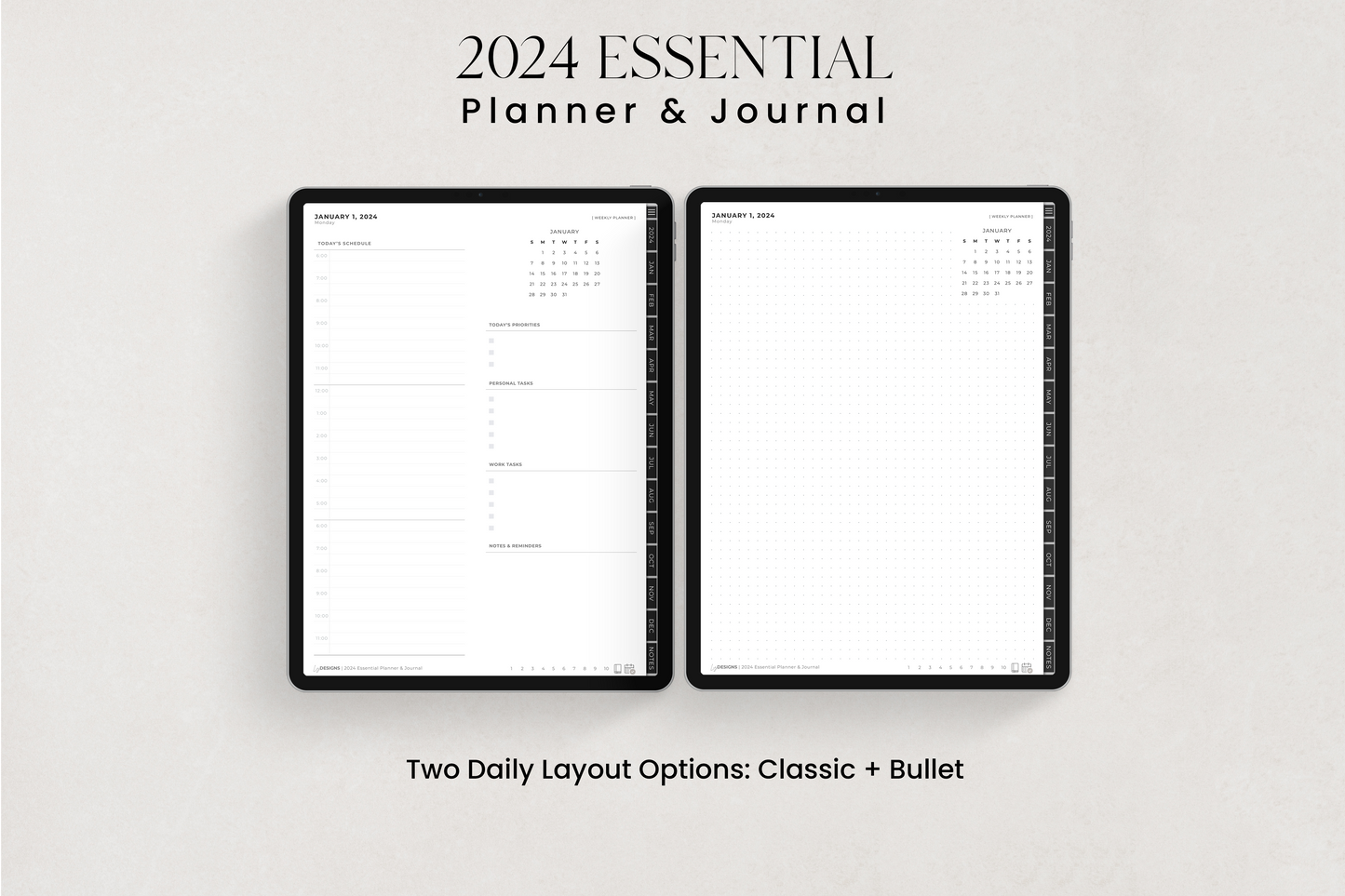 2024 Essential Planner & Journal