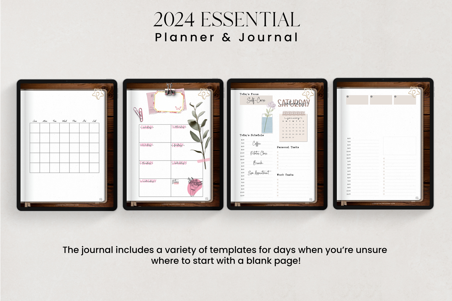 2024 Essential Planner & Journal