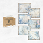 Blue Toile - Junk Journal & Scrapbooking Papers