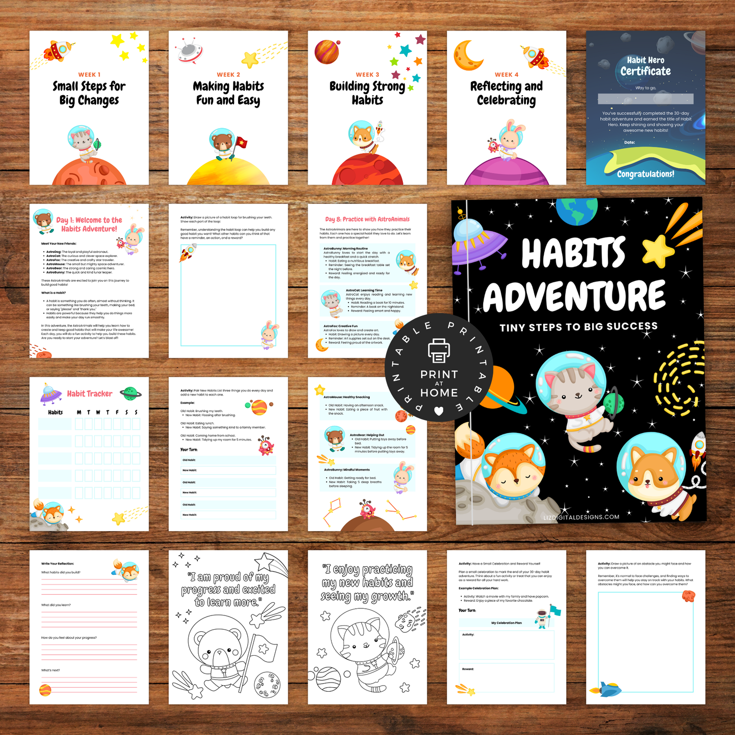 Habits Adventure for Kids Workbook