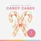 Candy Canes - $1 Single Clipart