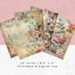 French Florals - Junk Journal & Scrapbooking Paper