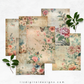 French Florals - Junk Journal & Scrapbooking Paper