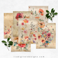 Watercolor Florals - Junk Journal & Scrapbooking Paper