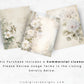 White Florals - Junk Journal & Scrapbooking Papers