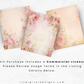 Soft Pink Florals - Junk Journal & Scrapbooking Papers