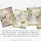 Butterfly Garden - Junk Journal & Scrapbooking Papers