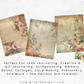 French Florals - Junk Journal & Scrapbooking Paper