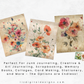 Watercolor Florals - Junk Journal & Scrapbooking Paper