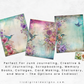 Hummingbird and Florals - Junk Journal & Scrapbooking Papers