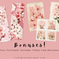 Cherry Blossom - Junk Journal & Scrapbooking Papers